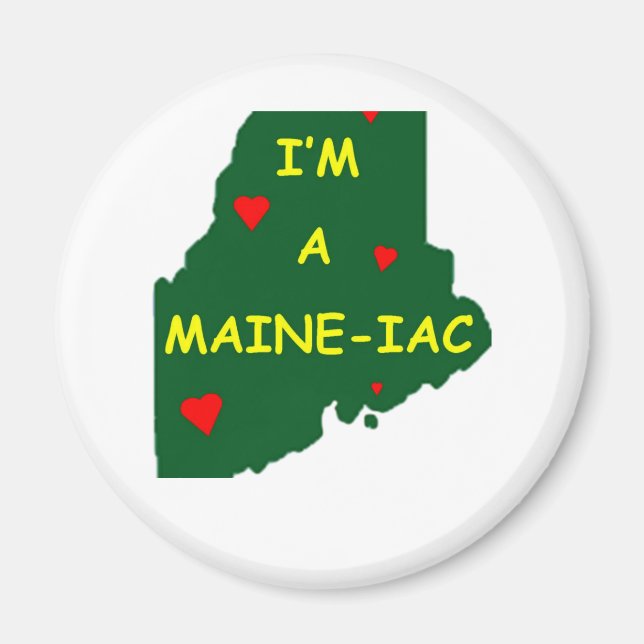 ÍMAN SOU UM MAINE IAC (Frente)