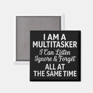 Íman Sou um Multitarefa Humor Divertido Vida no Trabalh