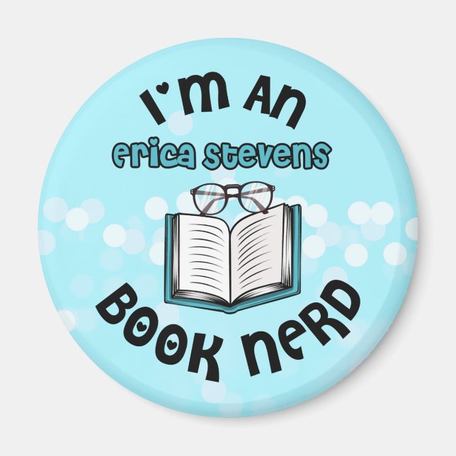 Íman Sou um Nerd do Livro Erica Stevens (Frente)