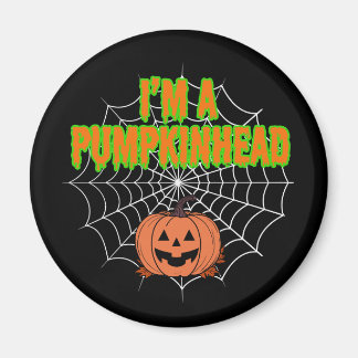 Íman Sou um Pumpkinhead com teia