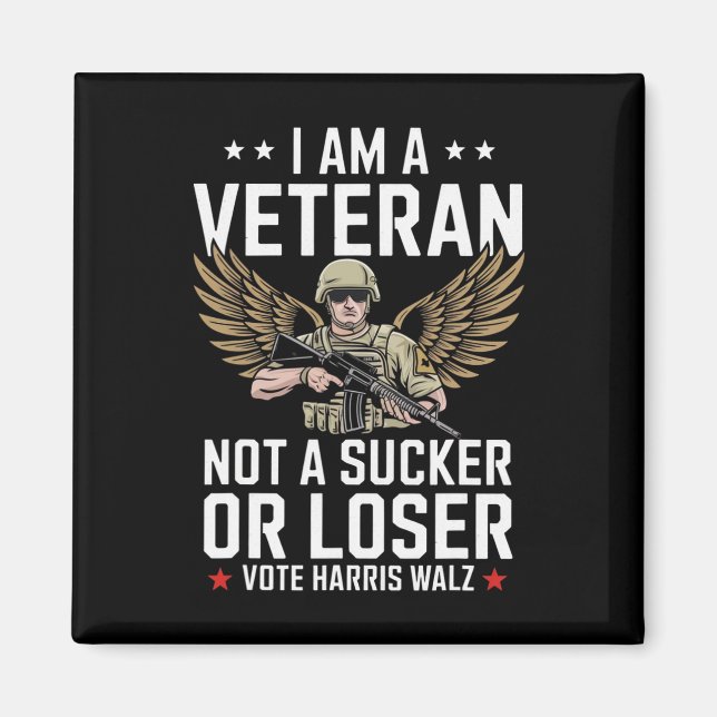 Íman Sou um veterano, não um mauzão ou um perdedor. (Frente)