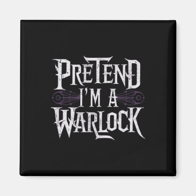 Íman Sou um Warlock (Frente)