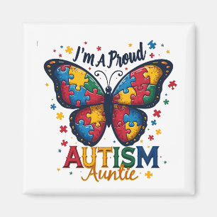 Íman Sou uma Consciência Autista Orgulhosa Tia Autismo