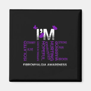 Íman Sou uma fina Fibromialgia Guerreira Fibro-Consciên