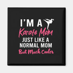 Íman Sou uma mãe de Karate, como uma mãe normal.