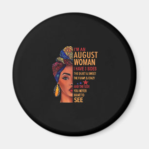 Íman Sou Uma Mulher Agosto Que Tenho 3 Sides De Agosto