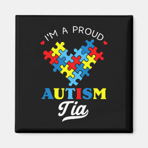 Íman Sou uma orgulhosa Tia do Autismo Conscientização d