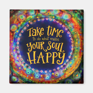 Íman "Soul Feliz" Magnet de Inspirividade