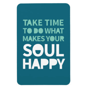 Íman Soul Happy Inspirational cita a segunda-feira posi