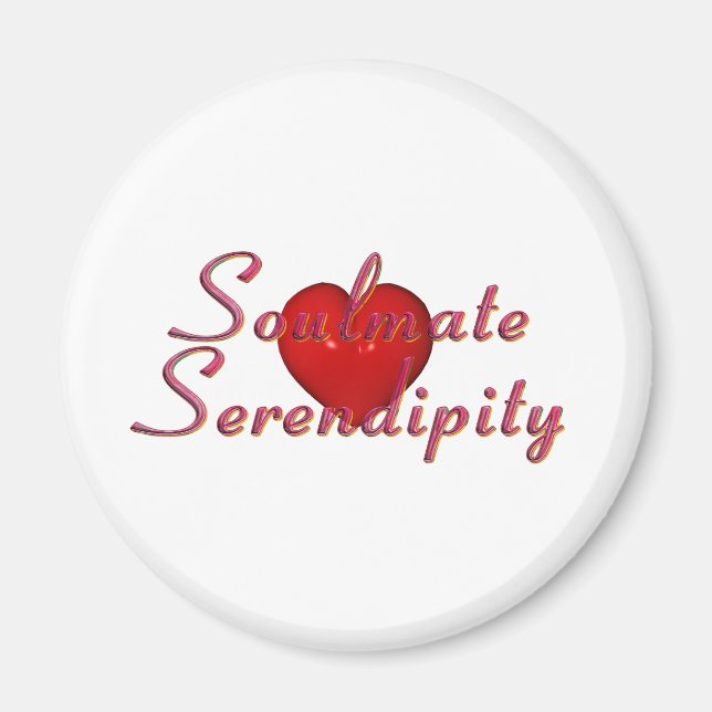 Íman Soulmate Serendipity Magnets (Frente)