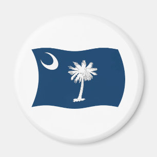 Íman South Carolina Flag Magnet