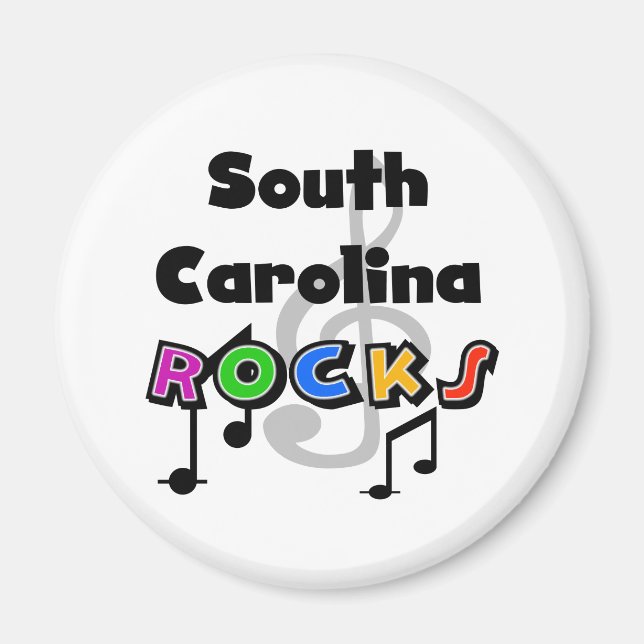 Íman South Carolina Rocks (Frente)