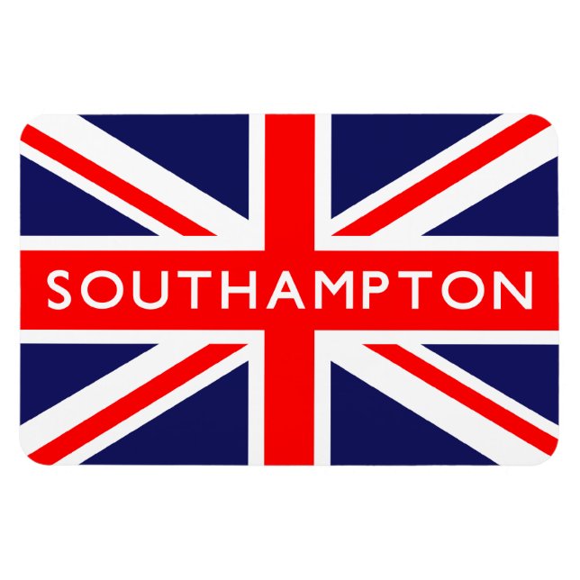 Íman Southampton UK Flag (Horizontal)