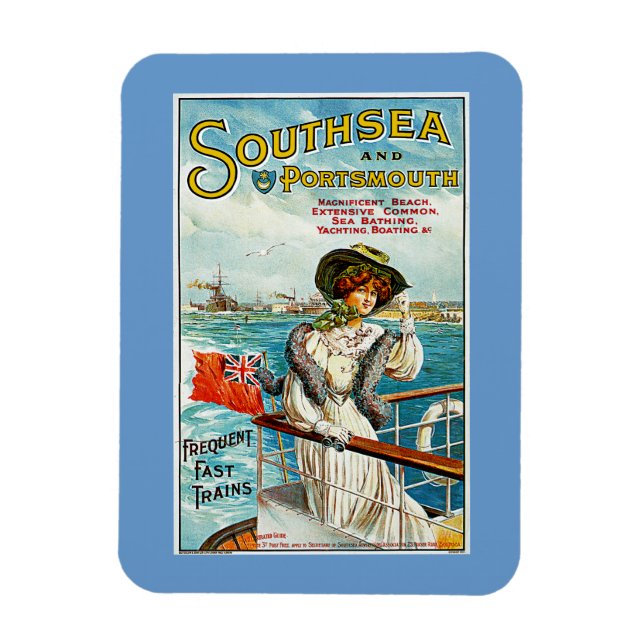 Íman Southsea e Portsmouth (Vertical)