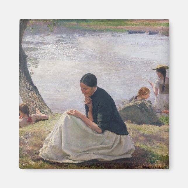 Íman Souvenir, 1891 (Frente)