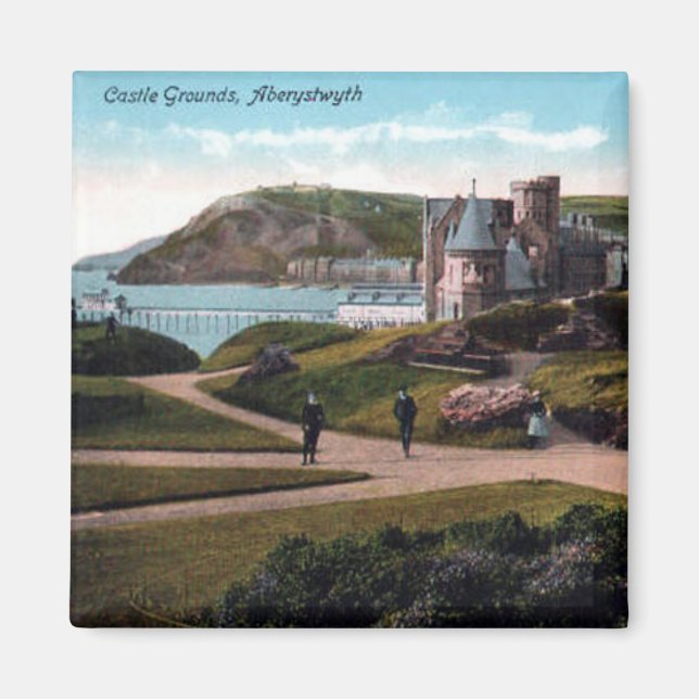 Íman Souvenir Magnet - Aberystwyth (Frente)