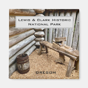 Íman Souvenir Magnet: Parque Histórico Lewis & Clark N