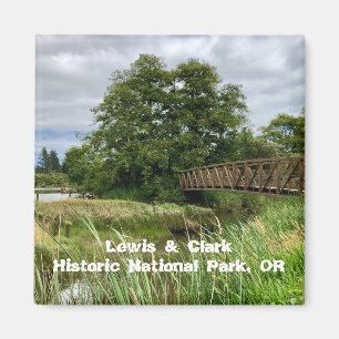 Íman Souvenir Magnets: Lewis & Clark Nat Histórica Pk