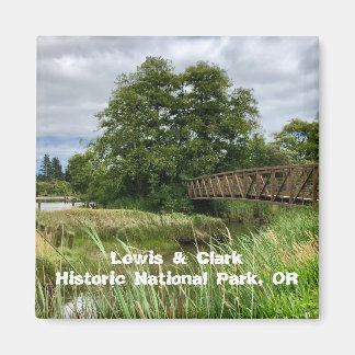 Íman Souvenir Magnets: Lewis & Clark Nat Histórica Pk