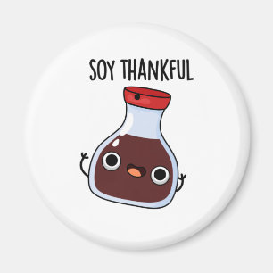 Íman Soy, agradecida, doce molho de soja