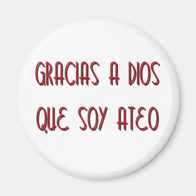 Íman Soy Ateo (Frente)