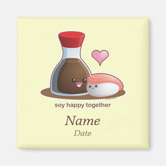 Íman Soy Happy (Frente)