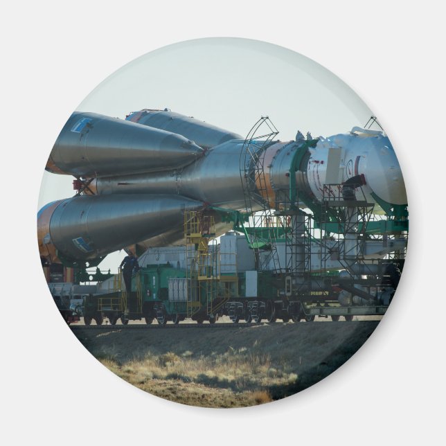 Íman Soyuz para o lançamento (Frente)