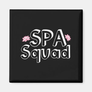 Íman Spa Squad Spa Funcionarios Funny Spa Festa de aniv