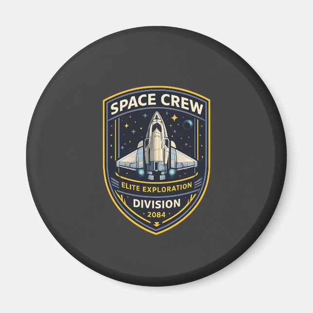 Íman Space Crew Exploration Division Academy Magnet (Frente)