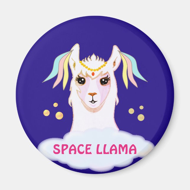 Íman Space Llama (Frente)