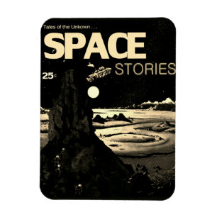 Íman SPACE Stories Flexible Magnet, 1960