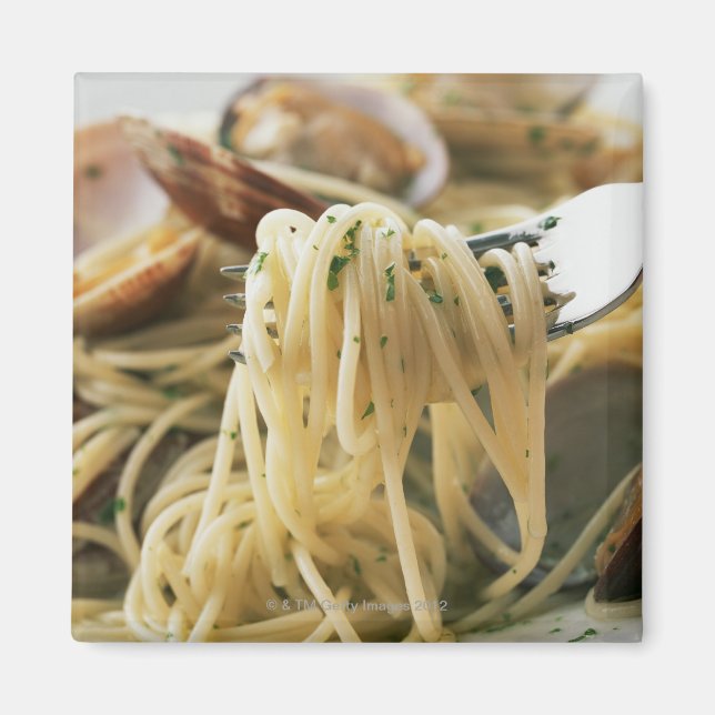 Íman Spaghetti Vongole Bianco (Frente)