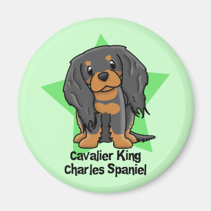 Íman Spaniel de rei descuidado Charles da estrela B&T