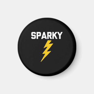 Íman Sparky Engraçado Dizendo Sarcástico Novelista Elét