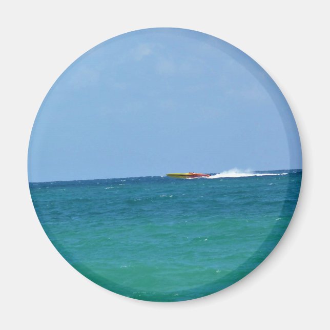 Íman Speed Boat, Fort Lauderdale, Florida (Frente)