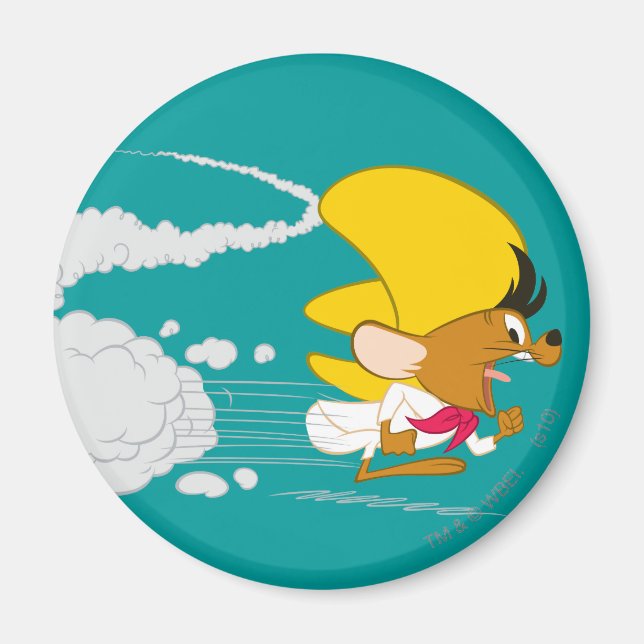 Íman SPEEDY GONZALES™ Correndo em Cores (Frente)