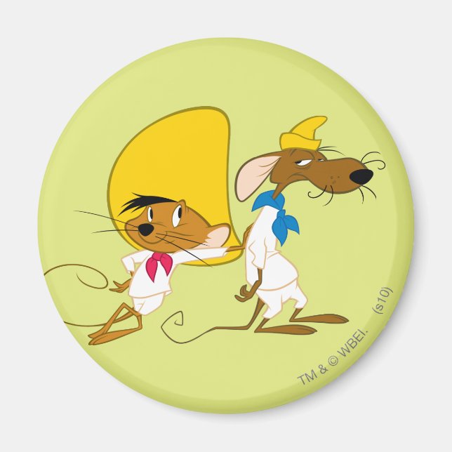Íman SPEEDY GONZALES™ e amigo (Frente)