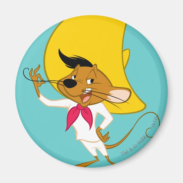 Íman SPEEDY GONZALES™ Mustache (Frente)
