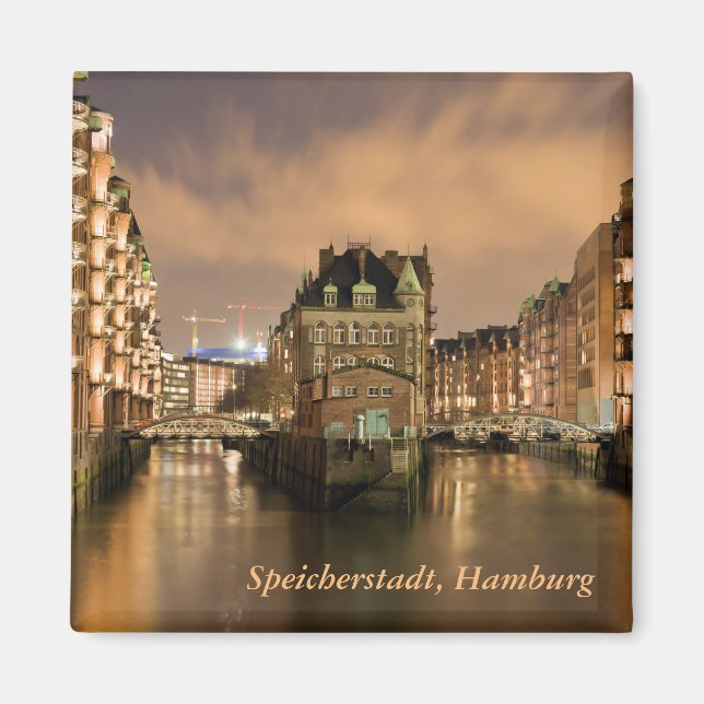 Íman Speicherstadt, Hamburgo (Frente)