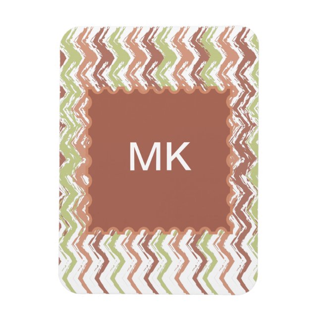 Íman Spice Scribble Chevron ZigZag (Vertical)