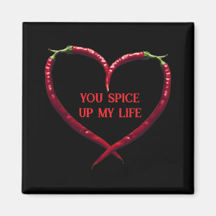 Íman Spicy Chili Pepper Heart