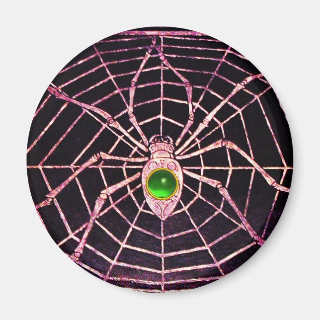 Íman SPIDER E WEB Green Emerald Black (Frente)