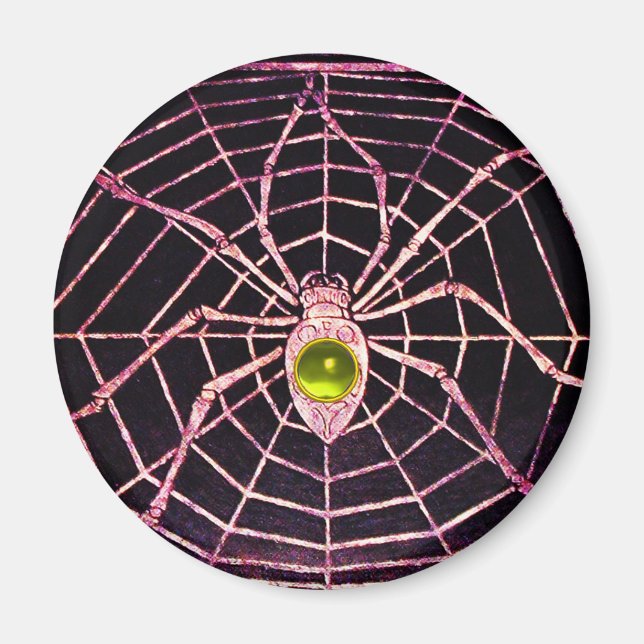 Íman SPIDER E WEB Yellow Topaz Black (Frente)