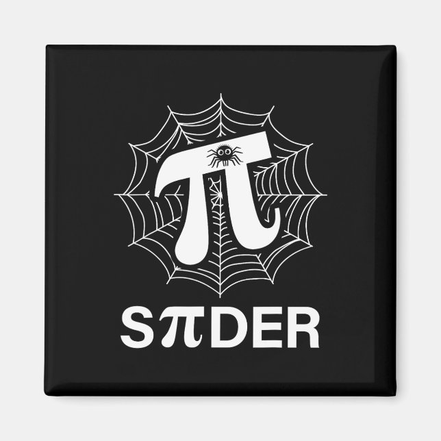 Íman Spider Pi Spider Science Professor de matemática E (Frente)