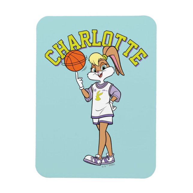 Íman Spin de basquete da Lola (Vertical)