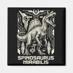 Íman Spinosaurus mirabilis novo dinossauro pré-históric