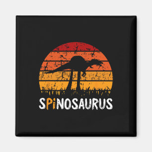 Íman Spinosaurus Pi Day Símbolos Matemáticos Retroativo
