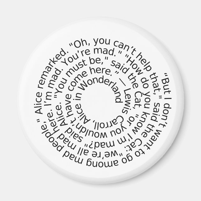 Íman Spiral-alicewonderland2 (Frente)