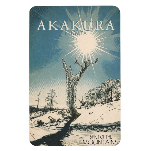 Íman spirit of the mountains - AKAKURA Niigata   (Vertical)