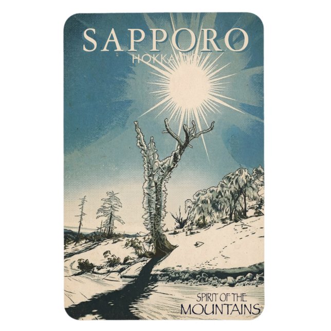 Íman spirit of the mountains - SAPPORO Hokkaido  (Vertical)